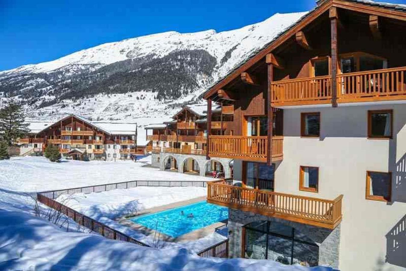 Residence Les Alpages 4 Etoiles - Appartement 4 Personnes - Piscine, Hammam, Sauna, Jacuzzi - Valcenis 73480 Lanslebourg-Mont-Cenis Exterior photo